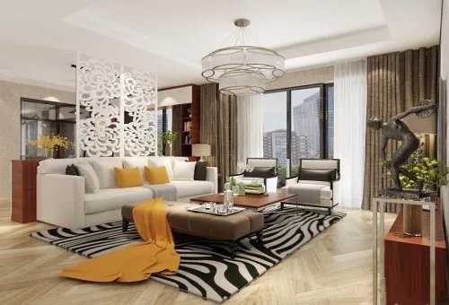 客厅花格隔断的设计要点 3款花格客厅隔断效果图