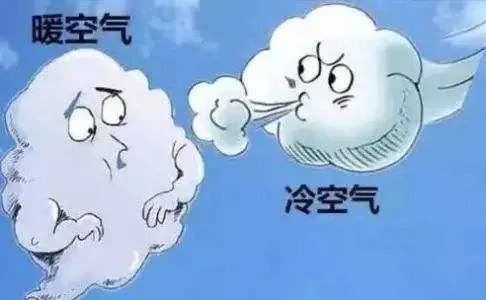 为什么冷空气在下面 热空气在上面