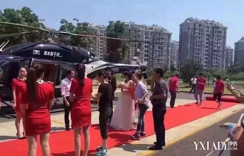 土豪直升机娶亲堵塞交通引来警察结果悲剧了