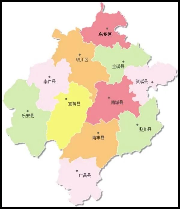 抚州市有哪些县