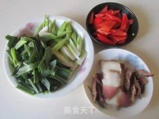 青蒜炒腊肉