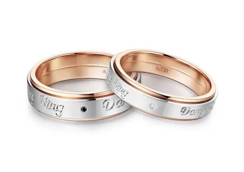 情侣戒指图片和价格 18K金对戒价格是多少