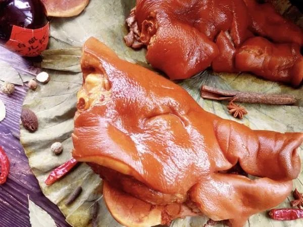 卤猪头肉的做法