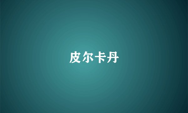 皮尔卡丹
