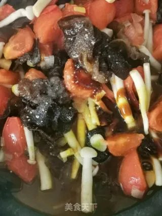 番茄白玉菇