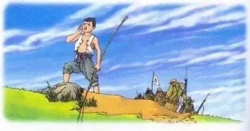 王二小英雄故事简写40字