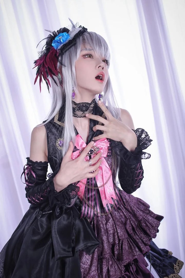 前螺旋猫成员Miyuko新Cos美图 高贵冷艳的偶像歌手