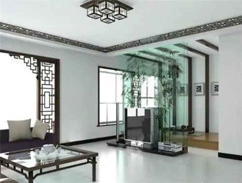 客厅玻璃隔断效果图 常见的几种客厅隔断类型
