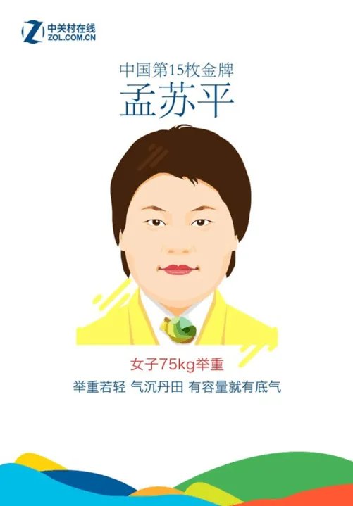 第15金!孟苏平夺举重75公斤以上级金牌
