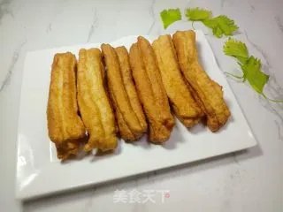 自制油条