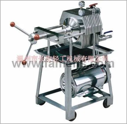 板框过滤器的技术参数