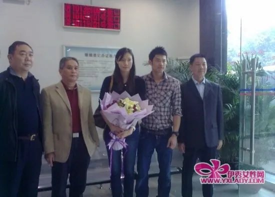 林丹与谢杏芳结婚