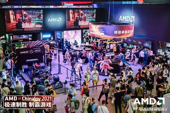 全场最佳 AMD Chinajoy2021展台圆满收官