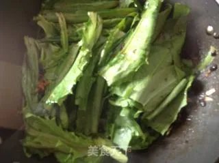 豆豉油麦菜