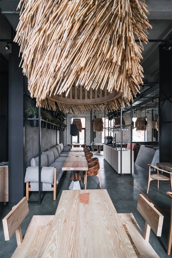 俄罗斯Lodbrok现代北欧餐厅 | DA. bureau