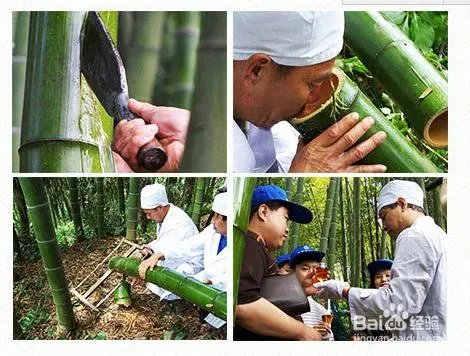 竹筒酒的酒是怎么装进去的？