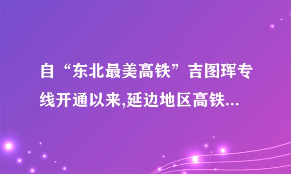 自“东北最美高铁”吉图珲专线开通以来,延边地区高铁游便持续升温、异常火爆。越来越多的游客选择高铁出行,欣赏东北秀美山川。吉图珲高铁连通东北亚各国,打开了“东北亚经济圈”大通道。为保护沿途生态美景,列车线路做了许多特殊设计与改动。(1)游客欣赏秀美山川源于注重什么需求?(2)画线部分表明我国在坚持哪一项基本国策?(3)列车线路的特殊设计与改动符合什么发展理念?