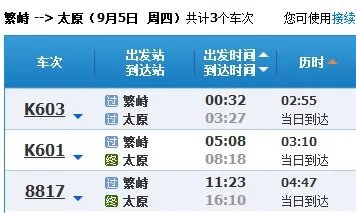 繁峙站到太原南站有直达的火车吗繁峙站到太原南站有直达的火车吗