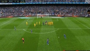 梅西任意球破门进生涯600球，助巴萨1-0马竞，巴萨的联赛冠军稳了吗？