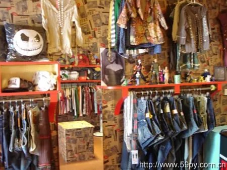 征集时尚潮流女装服装店图片