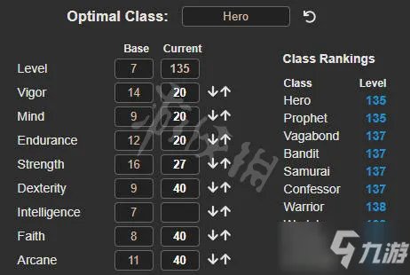 《艾尔登法环》属性加点规划分享 属性加点模拟器分享