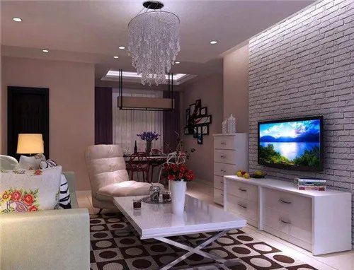 电视背景墙装修效果图大全  2018精致背景墙让家更有逼格