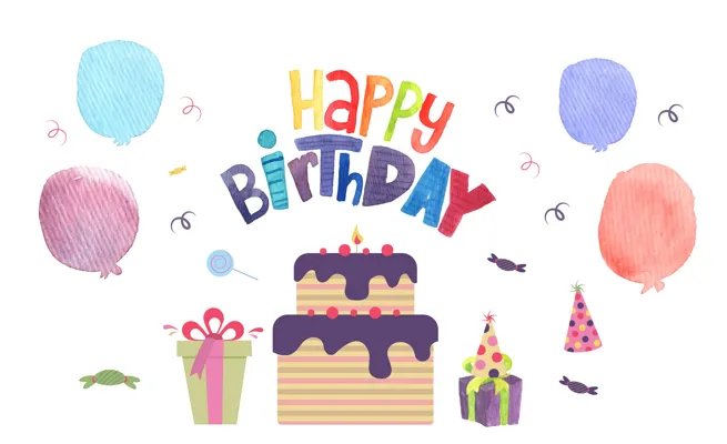 生日快乐藏头诗 用生日快乐写一首藏头诗