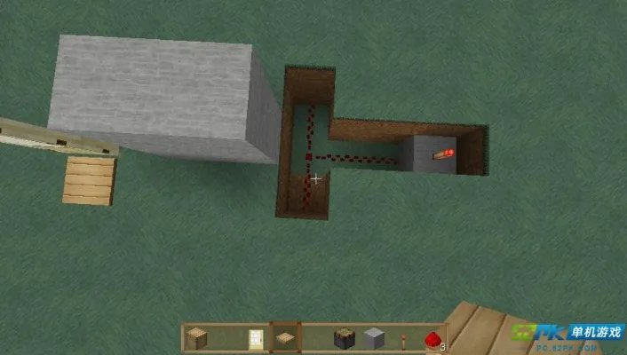 我的世界自动感应门制作方法 红石门怎么造