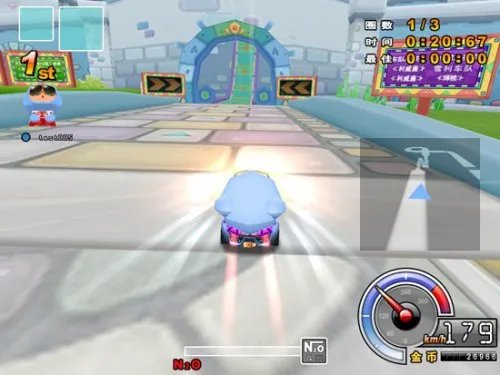 赛场上的闪电!博特Z7+亮相《跑跑卡丁车》!