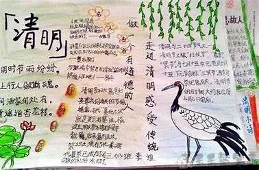 小度关于中华传统节日的手抄报