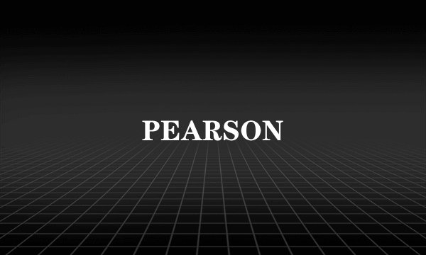 PEARSON