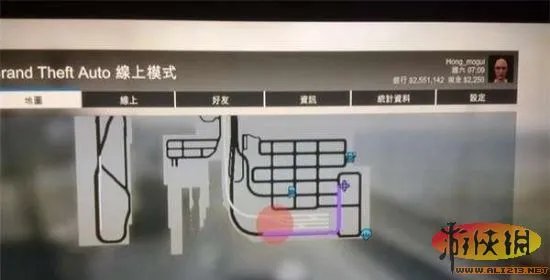 《侠盗猎车手5GTA5》 OL版帮派红圈位置图和出现时间