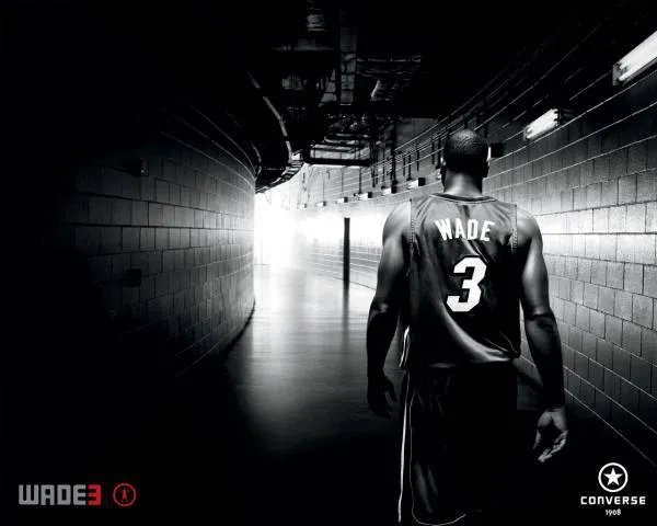 韦德背影高清图片