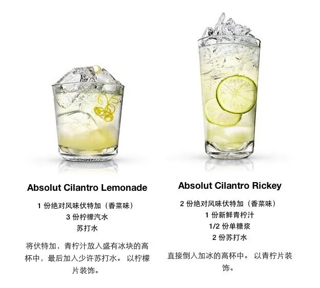 绝对伏特加怎么喝 18种绝对伏特加调酒方案图解