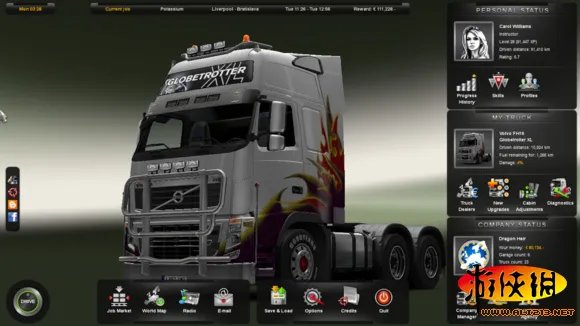 《欧洲卡车模拟2》图文攻略