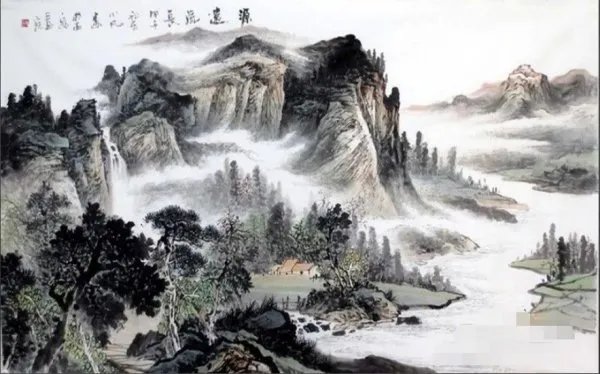 求水墨画初学者入门教程？