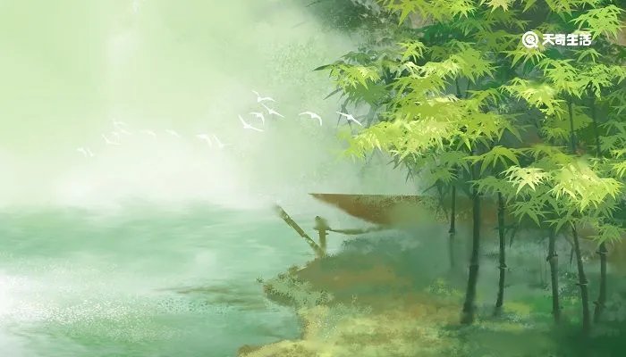 惠崇春江晚景的题目是什么意思