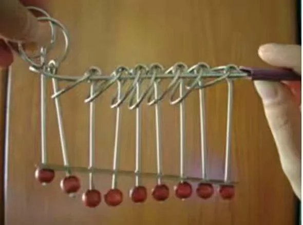 九连环怎么画图片