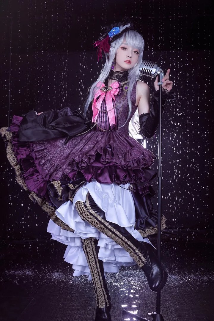 前螺旋猫成员Miyuko新Cos美图 高贵冷艳的偶像歌手