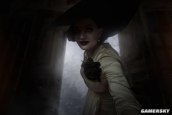 COSPLAY图赏：俄妹COS《生化8》吸血鬼夫人 雍容华贵的优雅贵妇