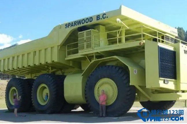 世界上排量最大的车：卡特彼勒117L排量（图）
