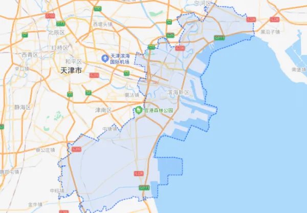 天津市 汉沽区属于哪个区