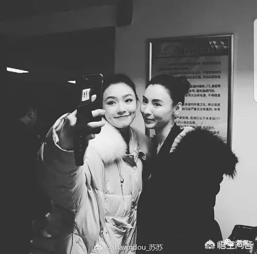 两代星女郎张柏芝林允合影,你更看好谁?