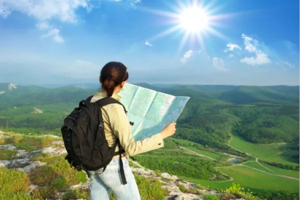 这张加拿大地图的英文