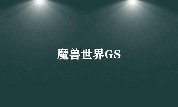 魔兽世界GS