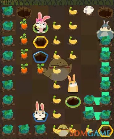 《抖音短视频》兔子吃萝卜是什么游戏？