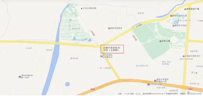 2023年广东公务员考试笔试考点安排及交通指南（清远考区）