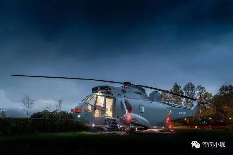 最创意民宿，来自英国的直升机旅馆