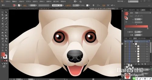 贵宾犬图片设计