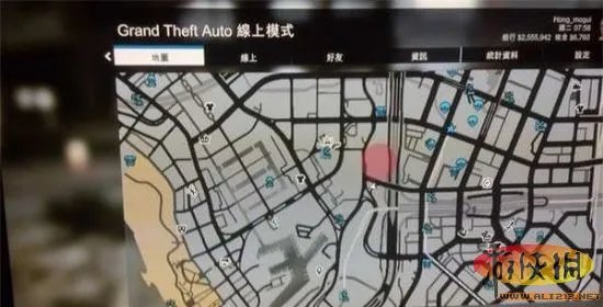 《侠盗猎车手5GTA5》 OL版帮派红圈位置图和出现时间